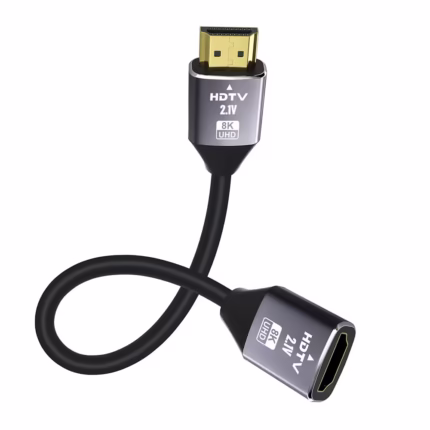 Extensión HDMI de 30CM 8K American NET GP-225-HM8K | Prolongador Ultra HD 4320p HDMI 2.1 Metal Housing Distribuído en HD Multimedia PERU SAC