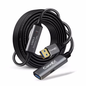 Extensión USB 3.0 Activa de 10 Metros CONNEX CX-0150-10M | Velocidad de 5Gbps | Ideal para Cámaras y Periféricos USB, Distribuído en HD Multimedia PERU SAC