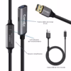 Extensión USB  Activa de  Metros CONNEX CX  M | Velocidad de Gbps | Ideal para Cámaras y Periféricos USB Distribuído en HD Multimedia PERU SAC