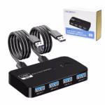 Selector de Impresora Automático × American NET FJ US USB  Mbps para Compartir Impresora entre  Computadoras