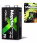 Batería de V Recargable mAh MaxDay MD  Ni MH Distribuído en HD Multiemdia PERU SAC