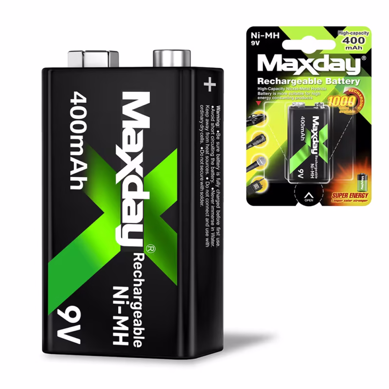 Batería de V Recargable mAh MaxDay MD  Ni MH Distribuído en HD Multiemdia PERU SAC